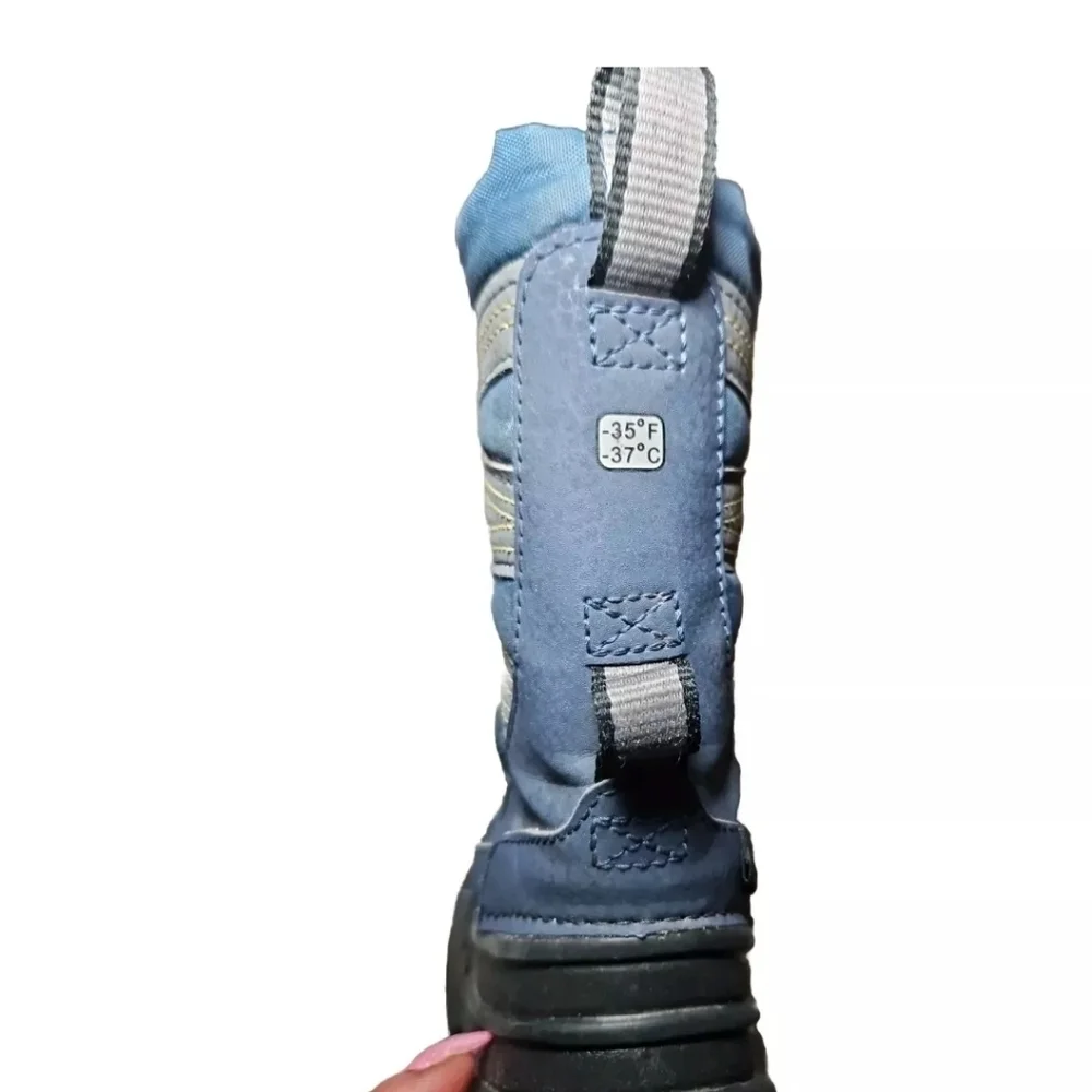 Merrell Kid's Blue Snow Quest Lite 3.0 Waterproof Boot 12